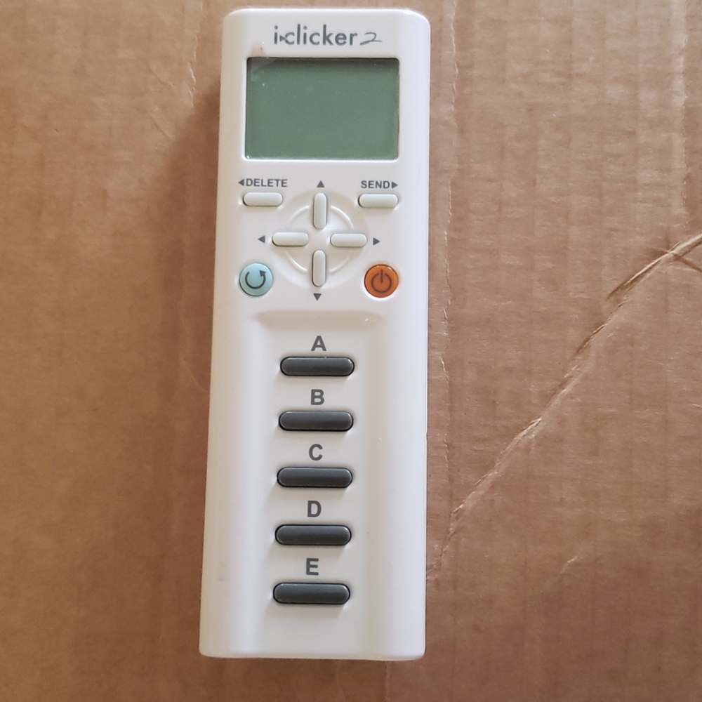I clicker 2 in box. Used a few times for college.